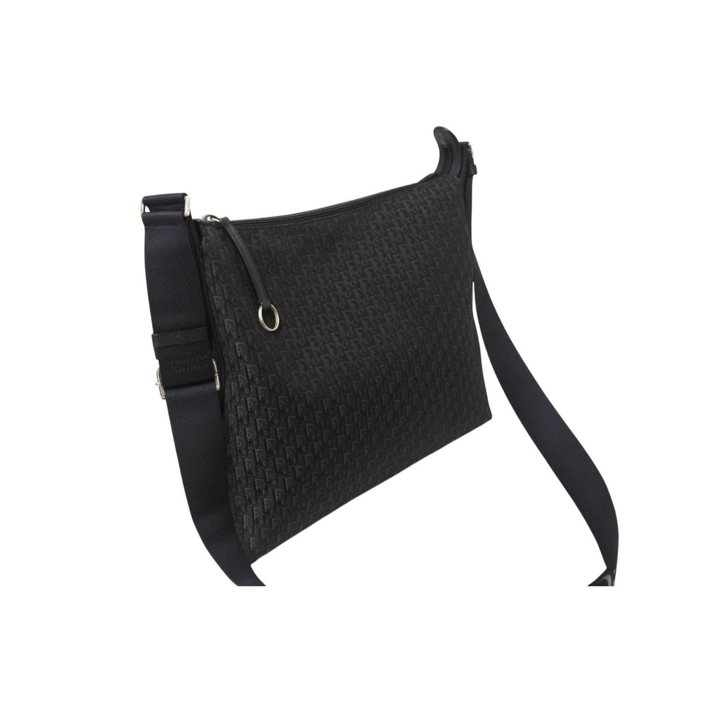 Dior Shoulder Christian Bag Black Trotter Gray - Picture 4 of 9